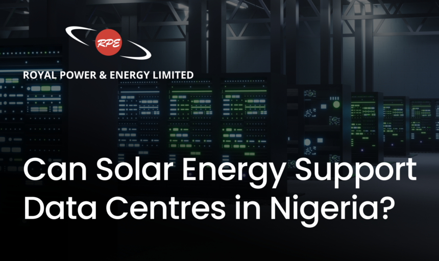 solar energy support data centres