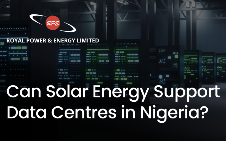 solar energy support data centres
