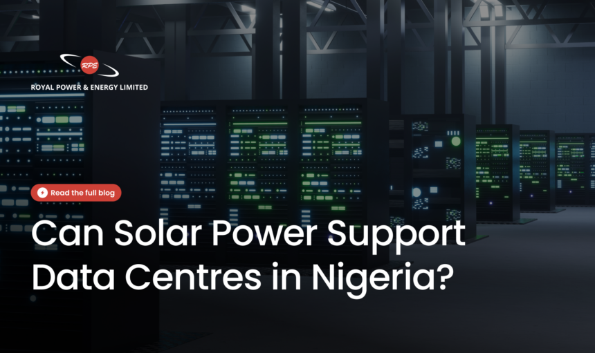 solar power support data centres